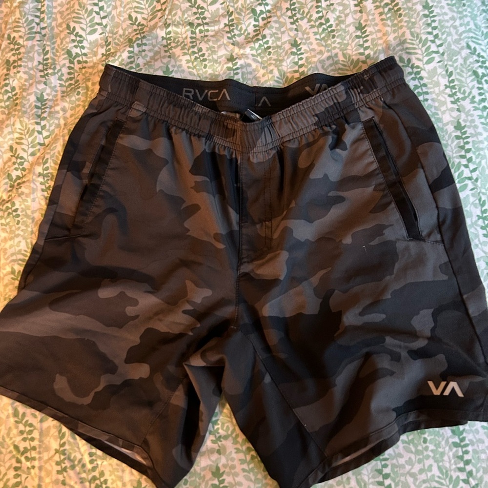 RVCA Camo Athletic Shorts